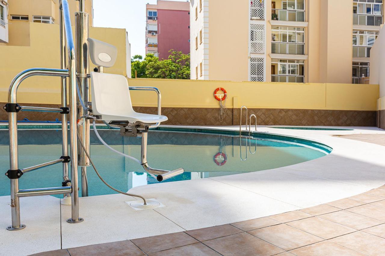 Ver7 - Estudio, Wifi, Fire Stick Amazon, Terraza, Vistas Al Mar, Piscina Torremolinos Exterior photo